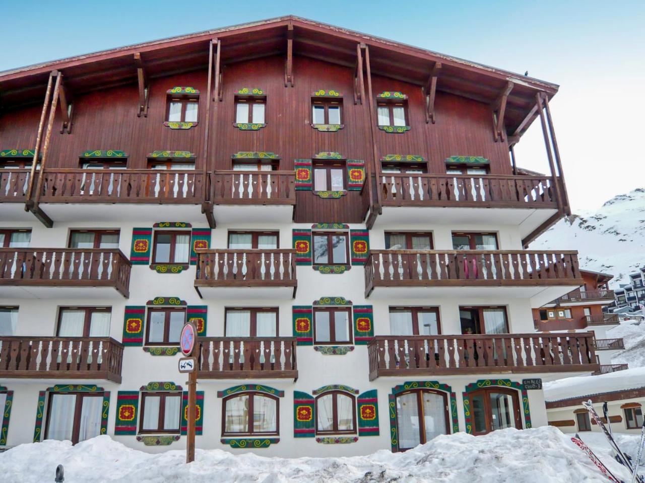 Studio Chalet Club - Val Claret-7 By Interhome 티뉴 외부 사진